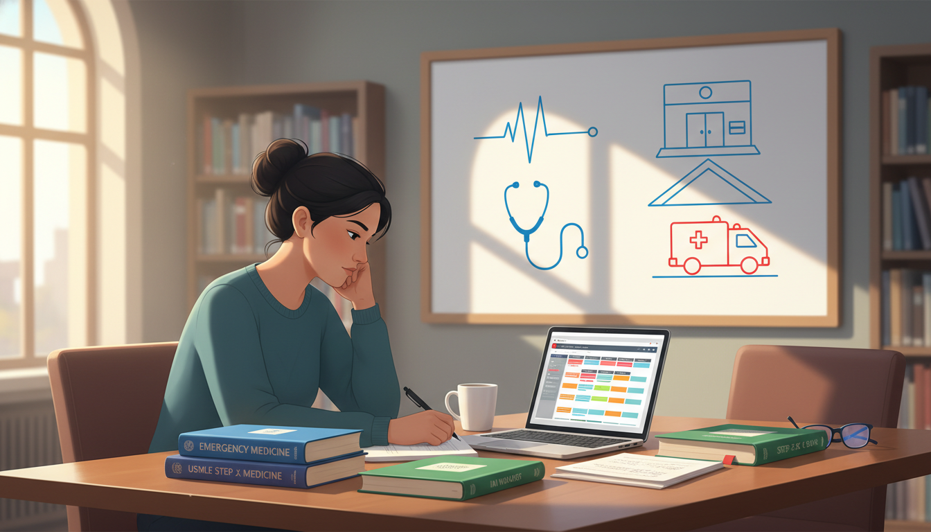 IMG Residency Guide: Step Score Strategy for EM-IM Success