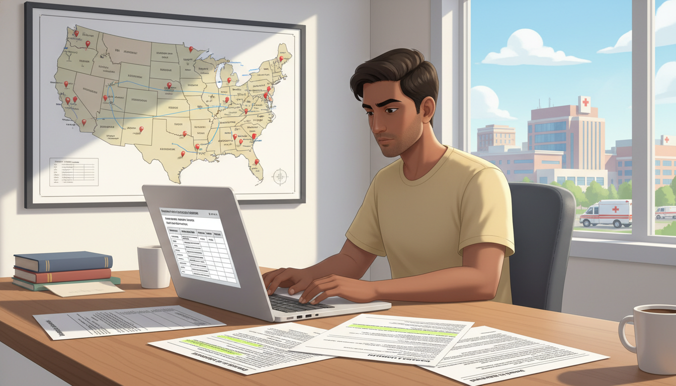 IMG comparing emergency medicine residency program options - IMG residency guide for Away Rotation Strategy for International