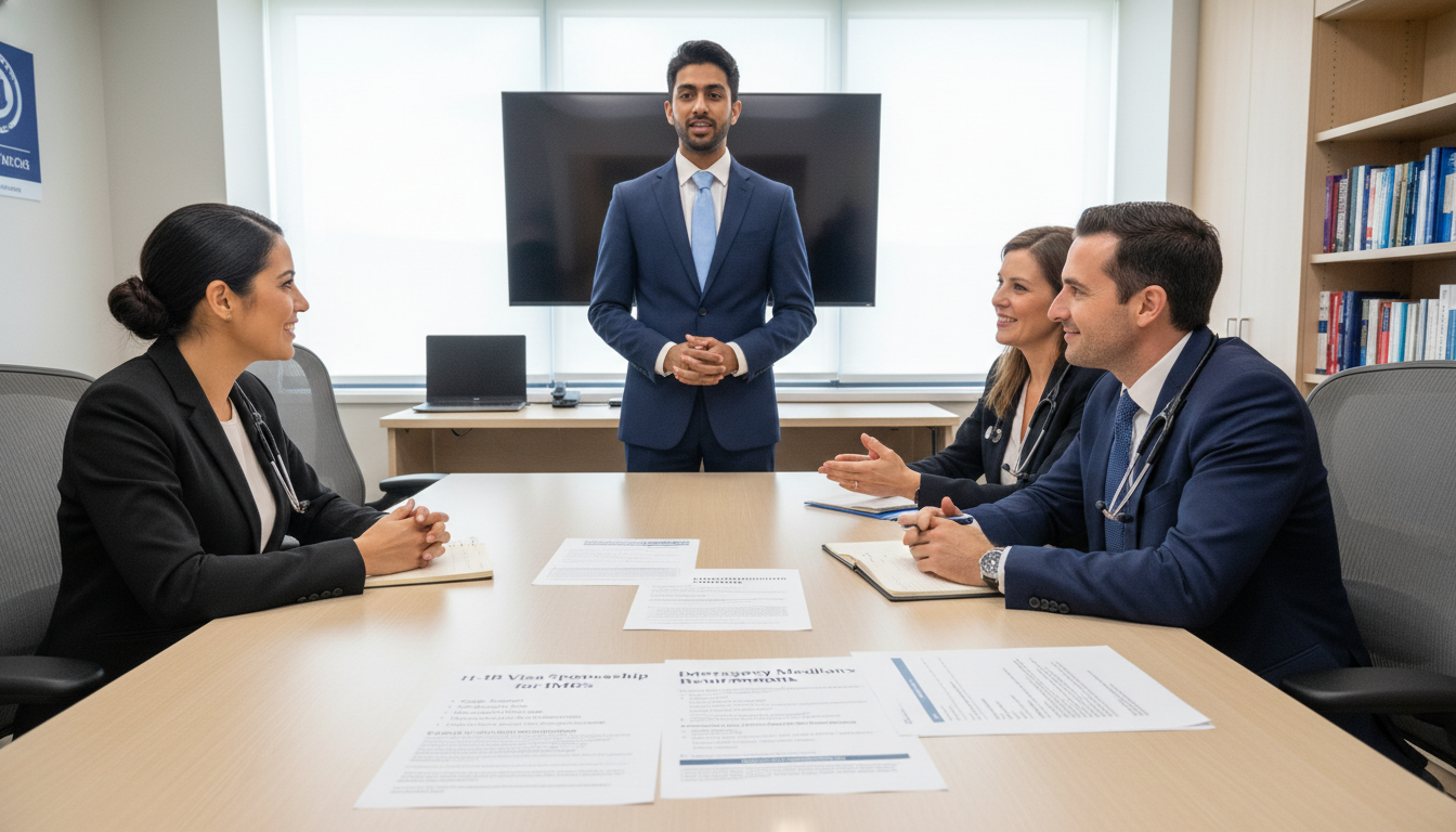 International medical graduate interviewing for an emergency medicine residency International medical graduate interviewing for an emergency medicine residency - IMG residency guide for H-1B Sponsorship Pr