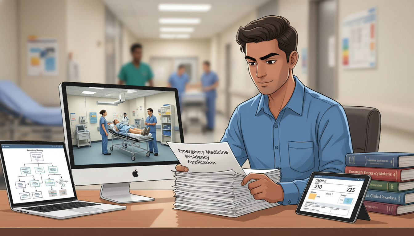 Effective Strategies for IMGs with Low Step Scores in Emergency Medicine Residency