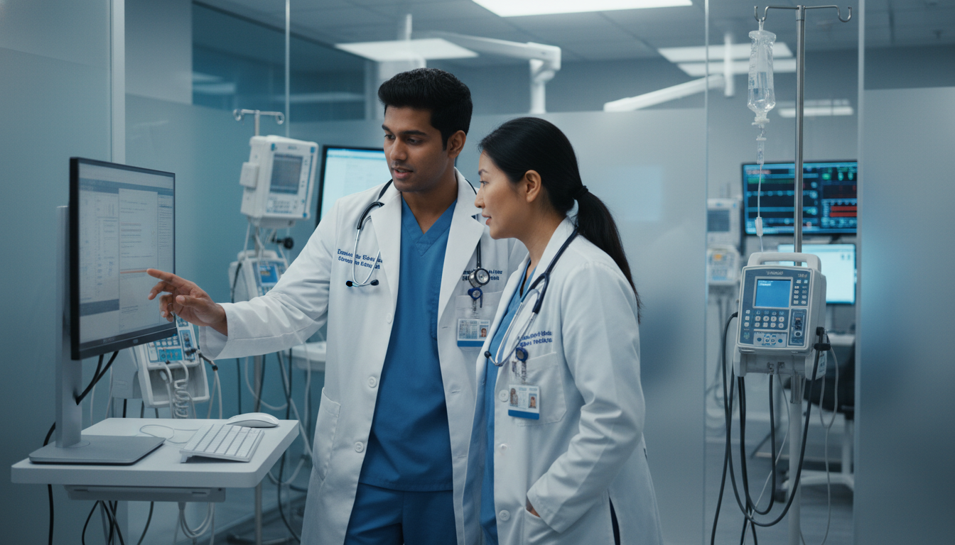 Emergency medicine residents in a supportive teaching environment Emergency medicine residents in a supportive teaching environment - IMG residency guide for Identifying Malignant Programs fo