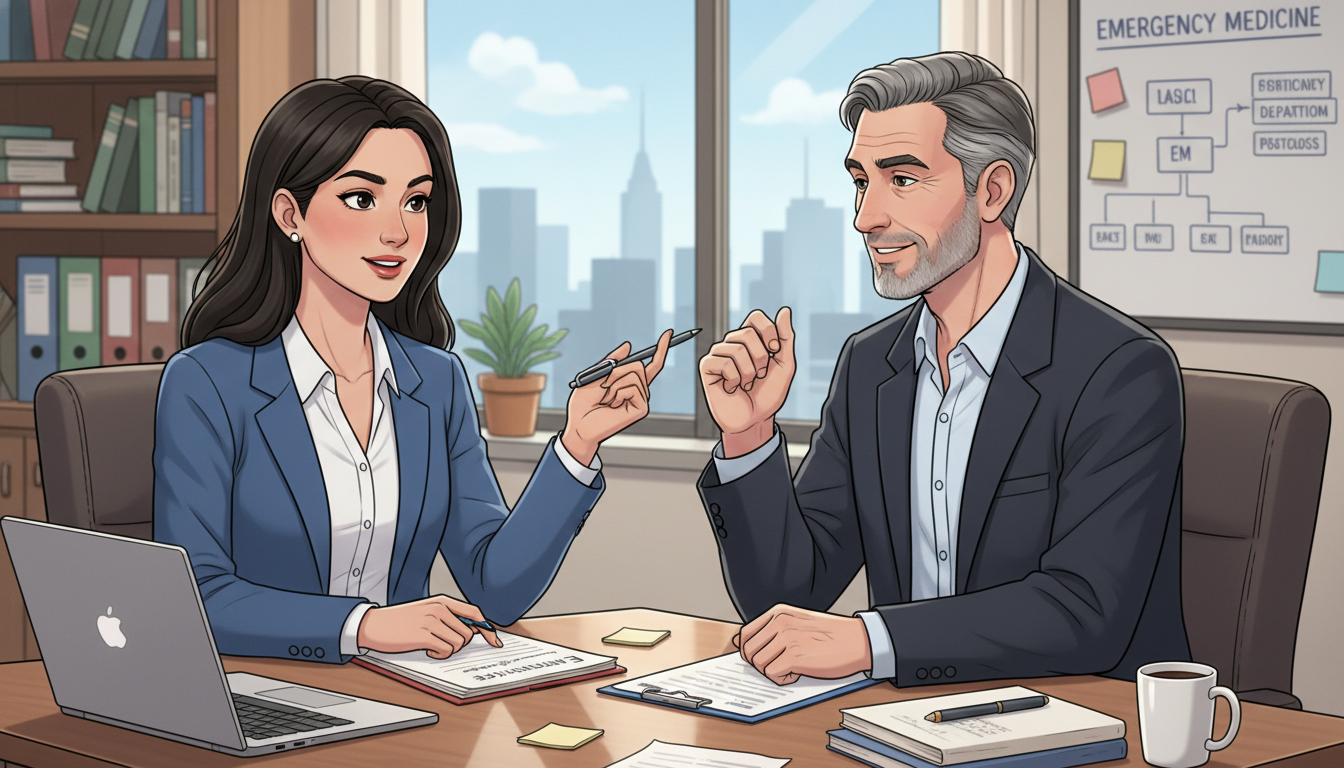 IMG practicing emergency medicine residency interview with mentor IMG practicing emergency medicine residency interview with mentor - IMG residency guide for Pre-Interview Preparation for Int