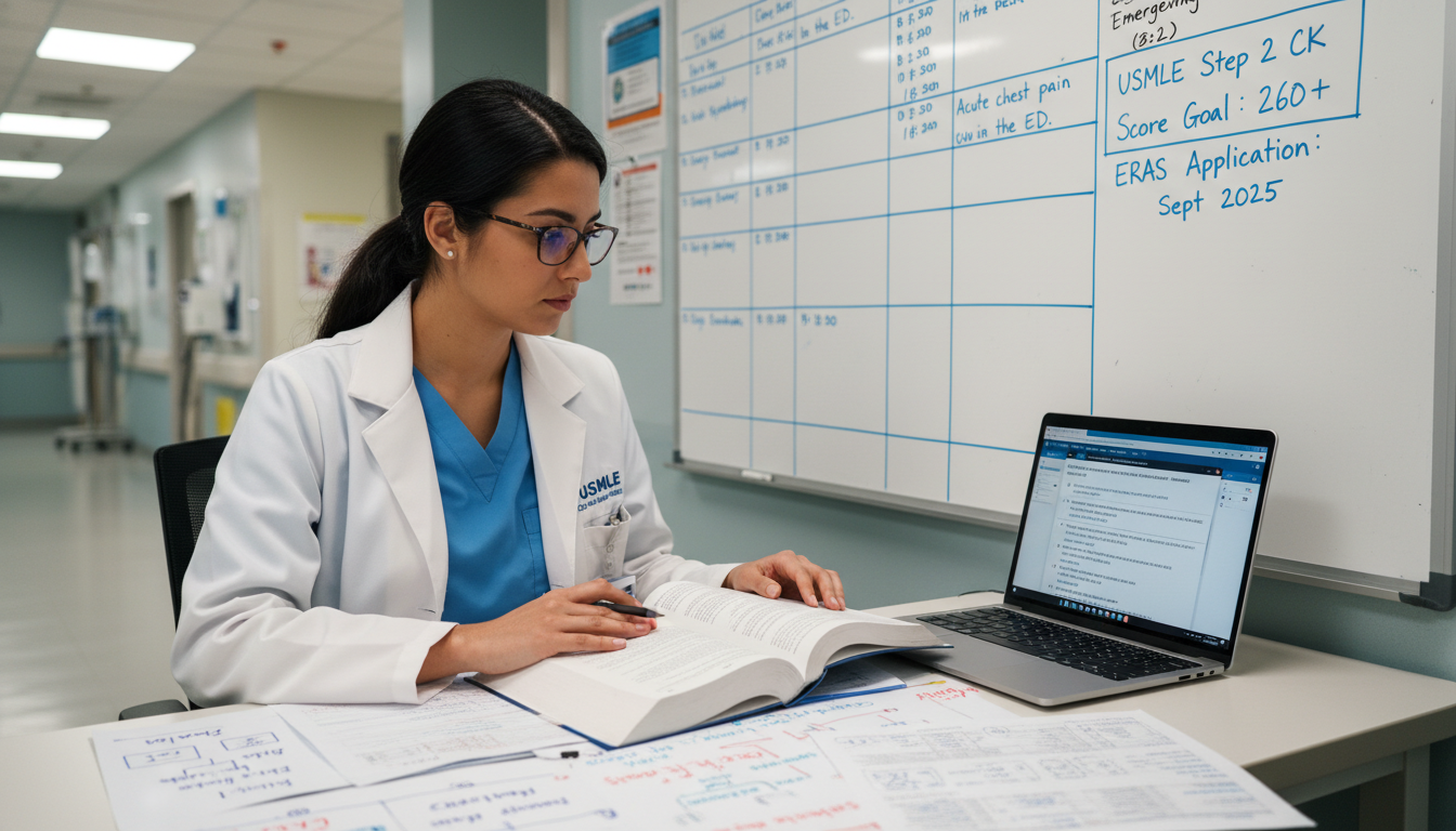 International medical graduate studying for USMLE Step 2 CK - IMG residency guide for Step Score Strategy for International M