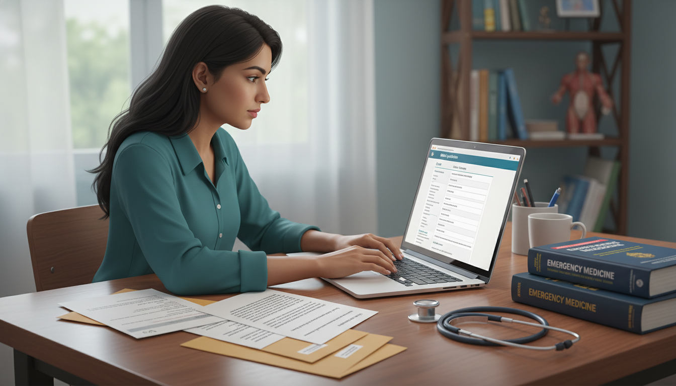 International medical graduate preparing ERAS application for EM residency - IMG residency guide for Step Score Strategy for