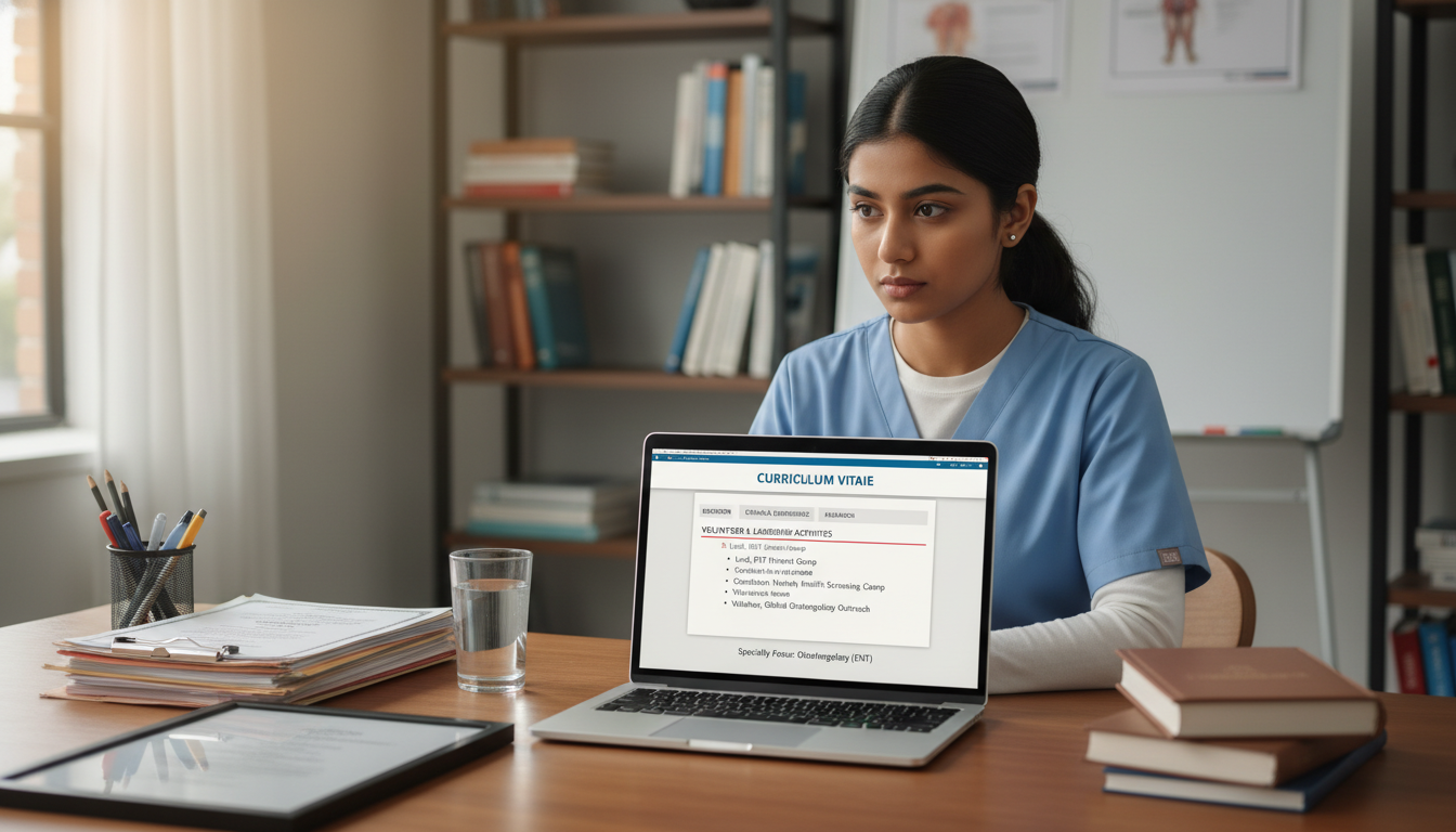 International medical graduate organizing ENT-related volunteer and leadership experiences for CV International medical graduate organizing ENT-related volunteer and leadership experiences for CV - IMG residency guide for C