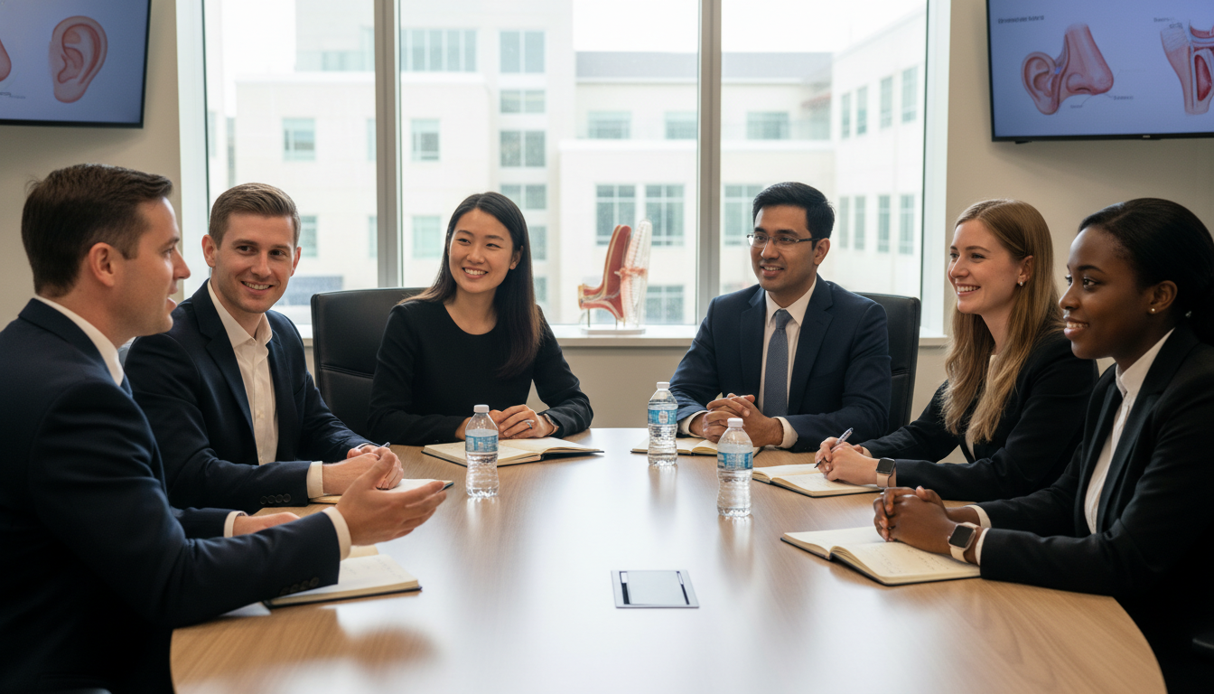 Small ENT residency interview group including international medical graduates - IMG residency guide for Low Step Score Strate