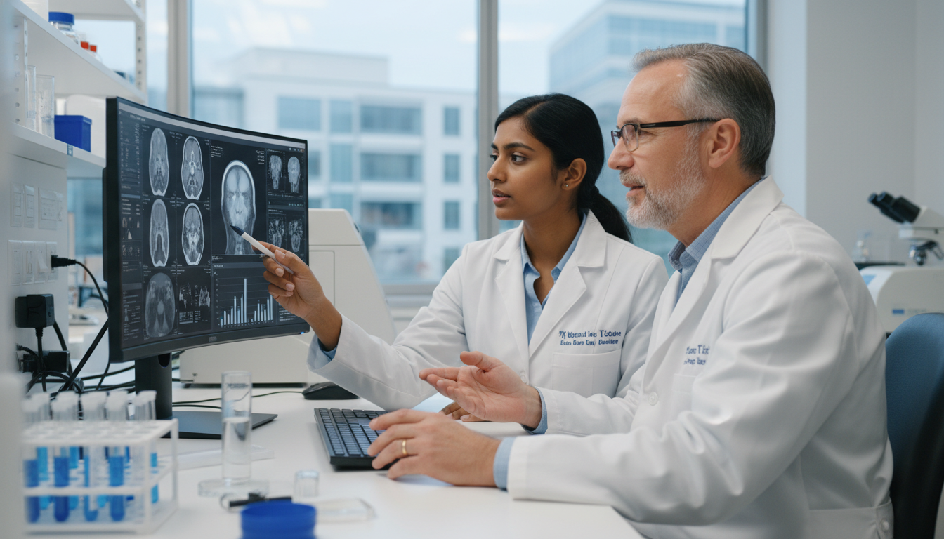 IMG working in an ENT research lab with mentor IMG working in an ENT research lab with mentor - IMG residency guide for Addressing Red Flags for International Medical Gradu