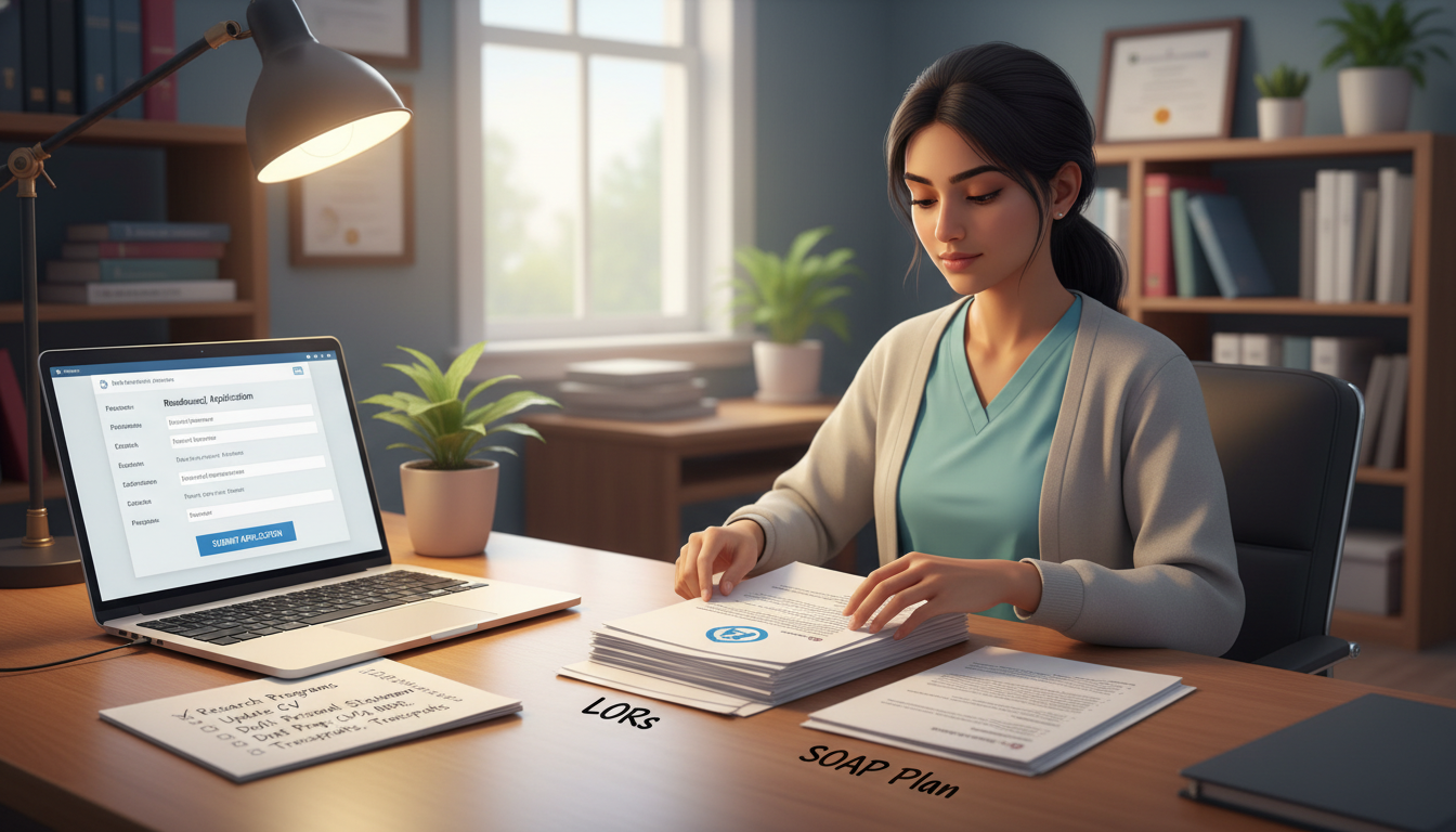 International medical graduate organizing SOAP application materials - IMG residency guide for SOAP Preparation for Internati