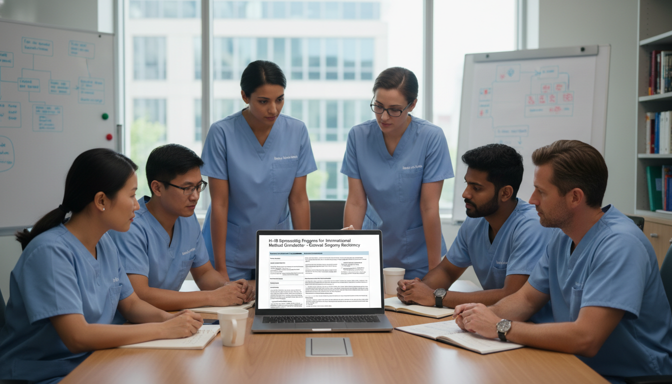 Ultimate H-1B Sponsorship Guide for IMGs in General Surgery Residency