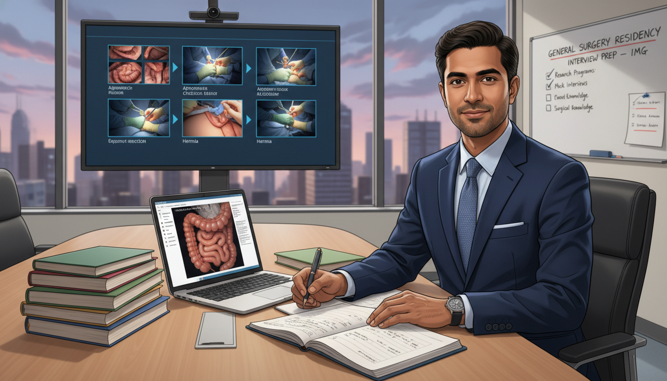 Ultimate IMG Residency Guide: Prepare for General Surgery Interviews