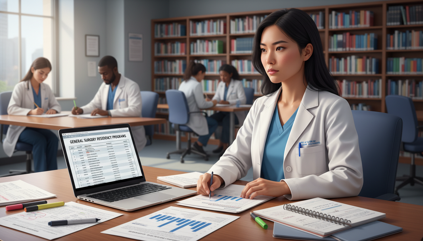 The Ultimate IMG Residency Guide: Researching General Surgery Programs