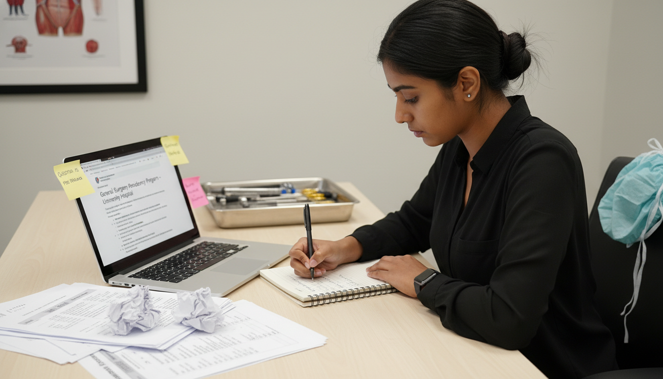 International medical graduate preparing question list for general surgery residency interviews International medical graduate preparing question list for general surgery residency interviews - IMG residency guide for Que