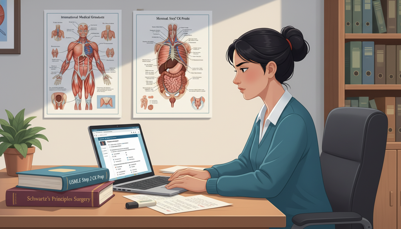 Essential Guide for IMGs: Mastering USMLE Step 2 CK for Surgery Residency