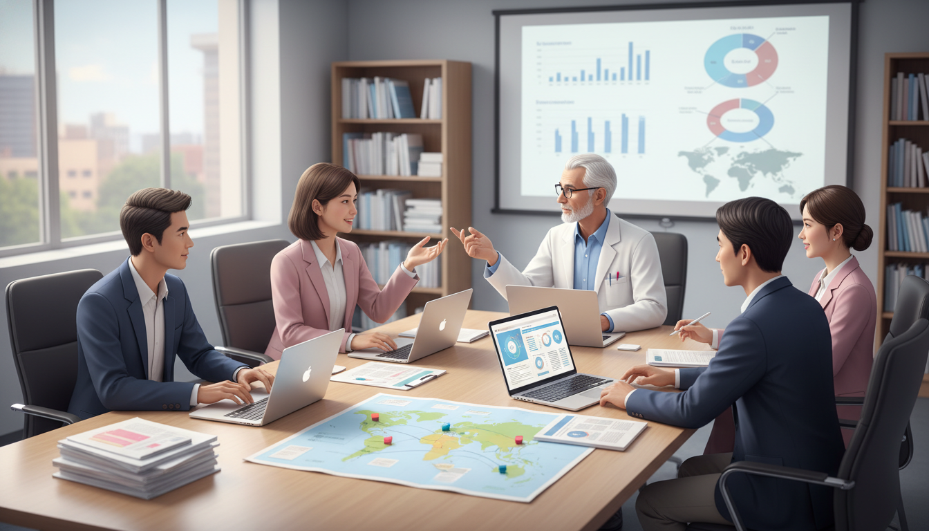 Global health research brainstorming session - IMG residency guide for Research Profile Building for International Medical Gr