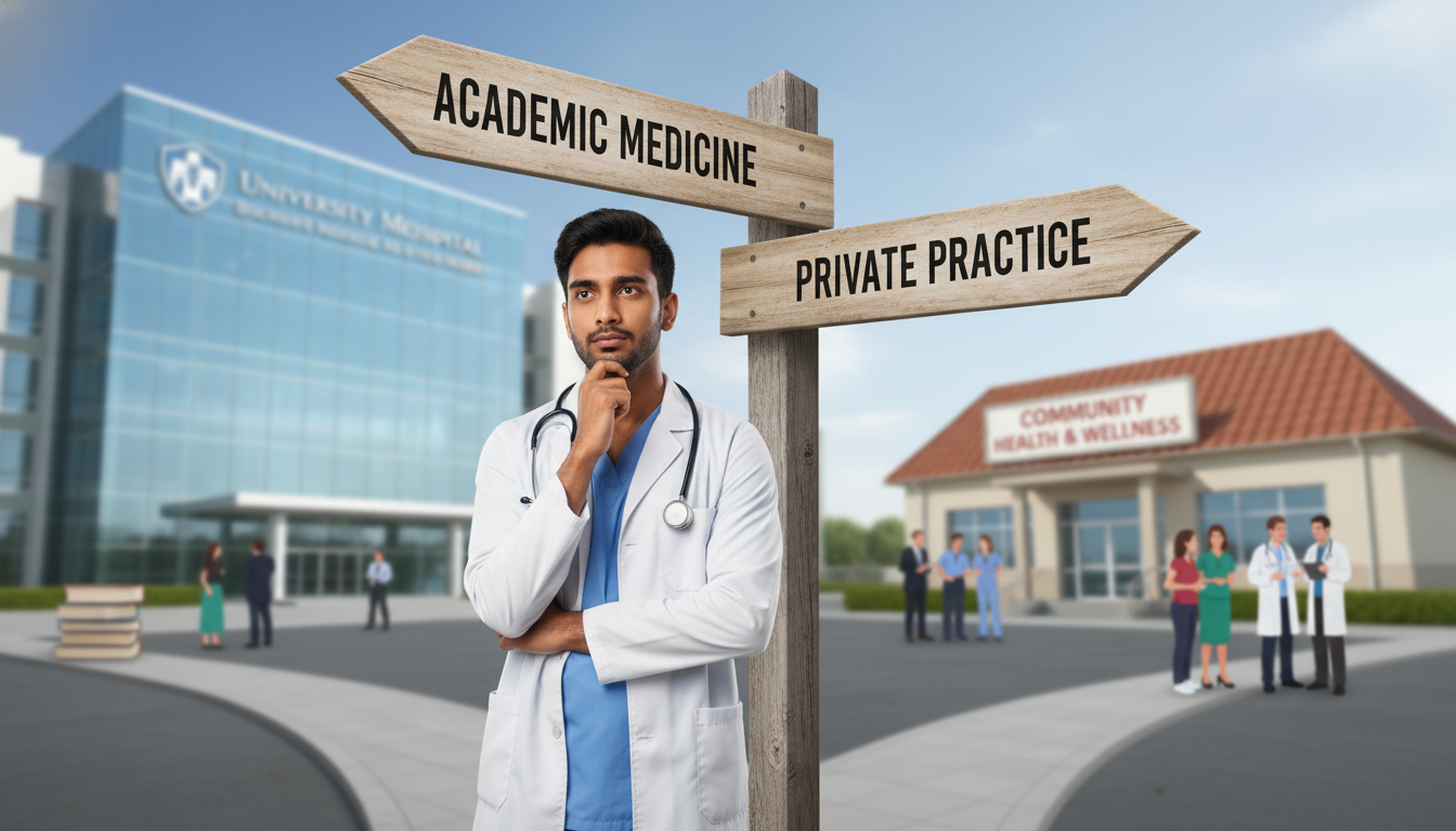 The IMG's Guide: Choosing Between Academic and Private Practice in Internal Medicine