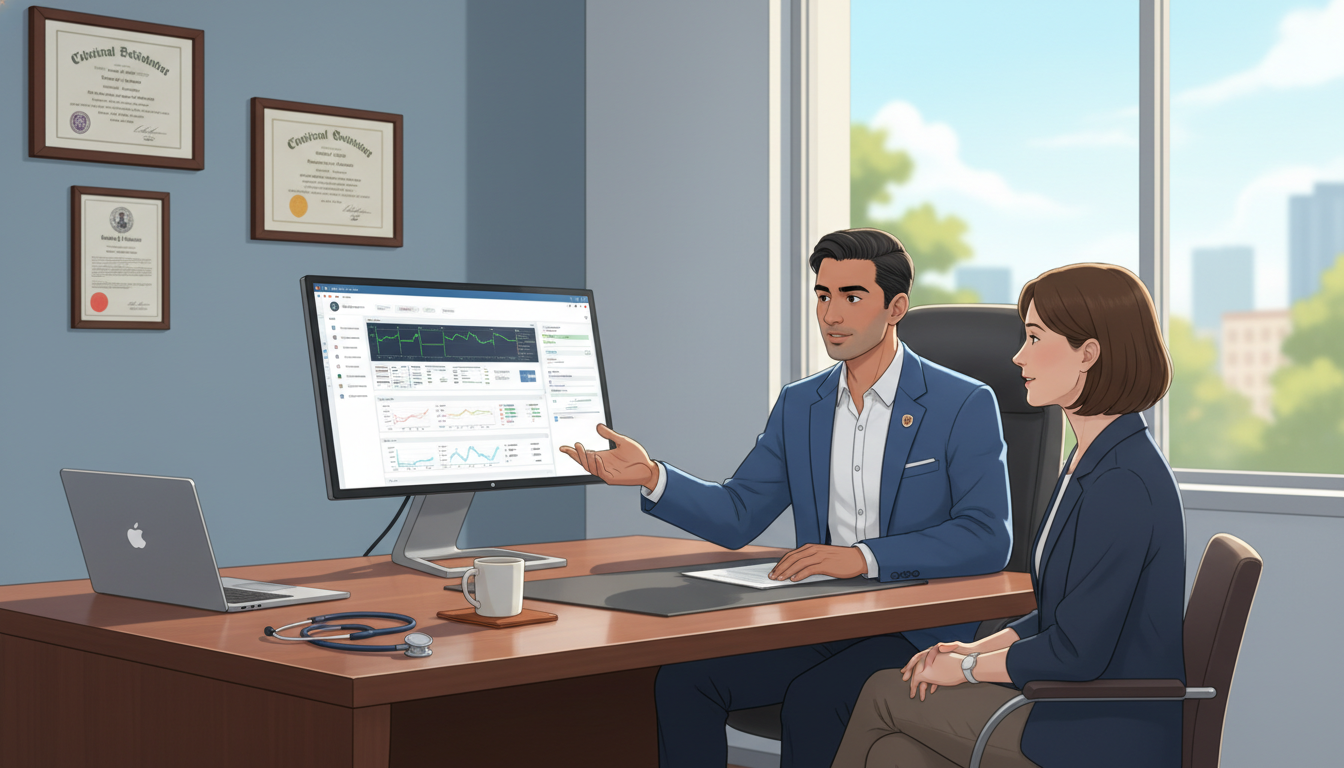 Internal medicine physician in private practice clinic Internal medicine physician in private practice clinic - IMG residency guide for Academic vs Private Practice for Internation