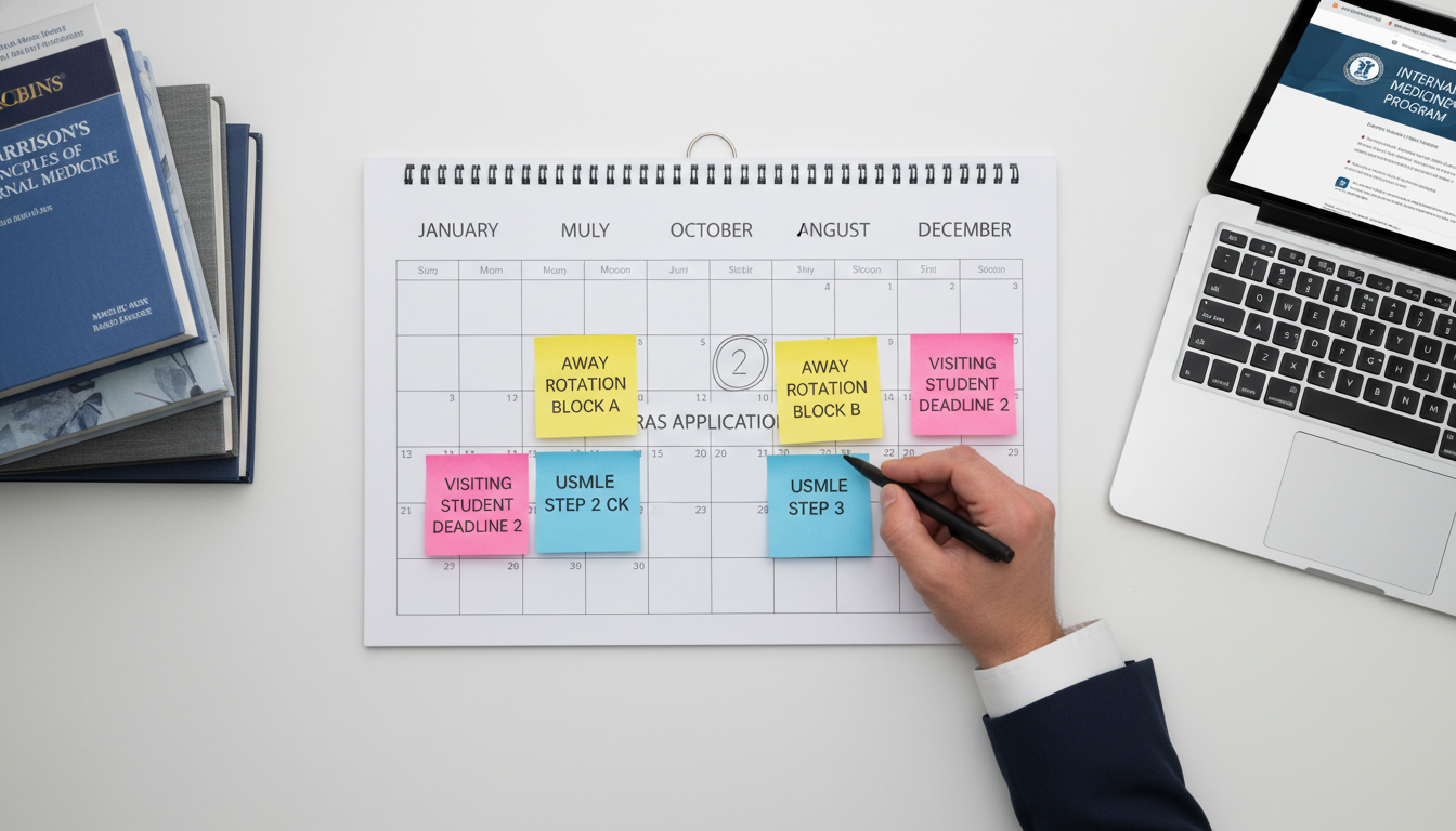 International medical graduate timeline planning away rotations for the IM match International medical graduate timeline planning away rotations for the IM match - IMG residency guide for Away Rotation Stra