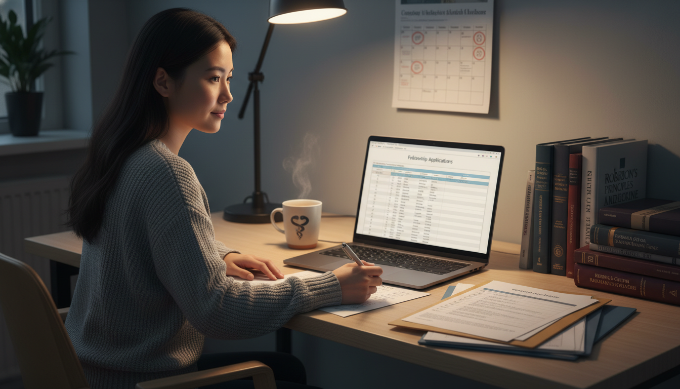 Internal medicine resident preparing fellowship application documents Internal medicine resident preparing fellowship application documents - IMG residency guide for Fellowship Preparation for In