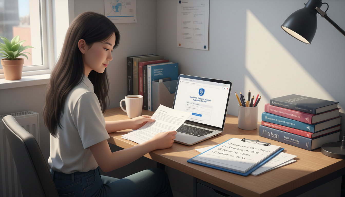 International medical graduate organizing ERAS application documents - IMG residency guide for Letters of Recommendation for