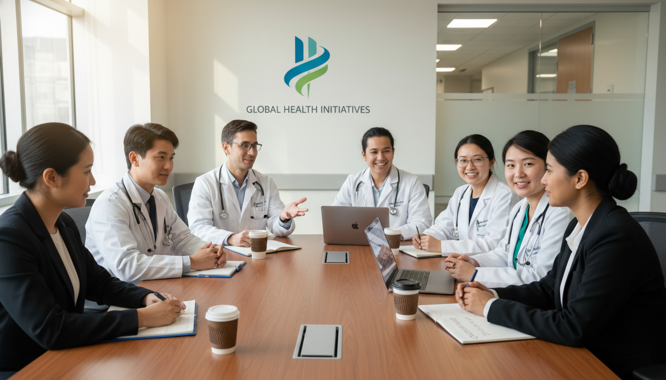 Panel of residents interviewing an international medical graduate for internal medicine residency Panel of residents interviewing an international medical graduate for internal medicine residency - IMG residency guide for Q