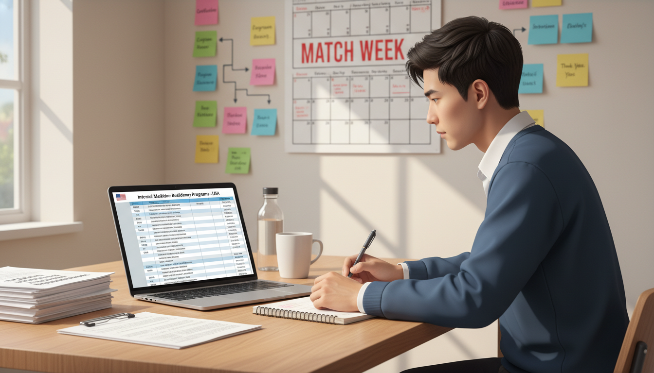 International medical graduate organizing SOAP program list - IMG residency guide for SOAP Preparation for International Medi