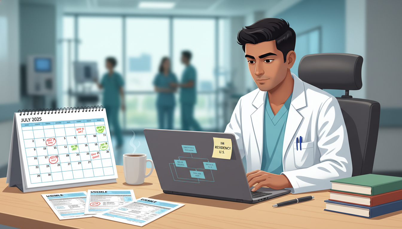 Strategic Guide for IMGs: Step Score Success in Internal Medicine Residency