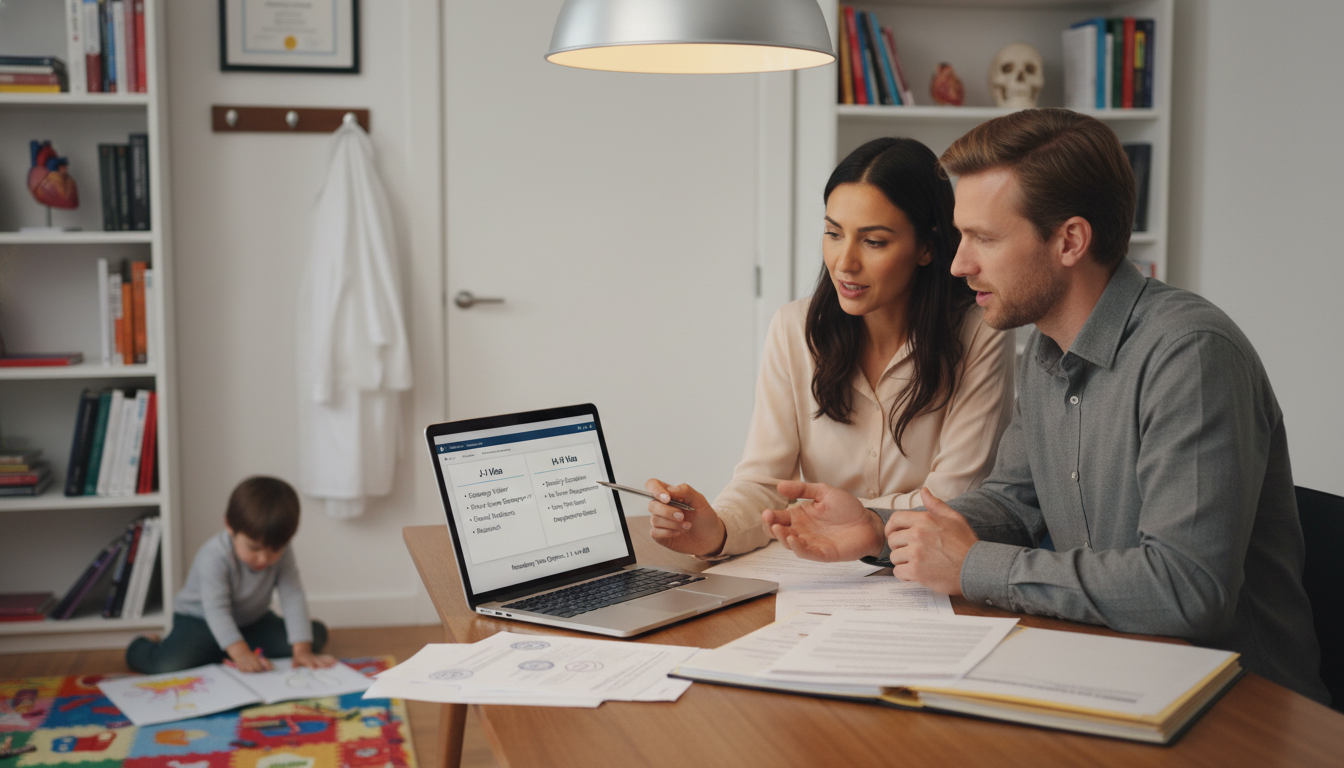 IMG family considering J-1 versus H-1B visa options for residency IMG family considering J-1 versus H-1B visa options for residency - IMG residency guide for Visa Navigation for Residency for