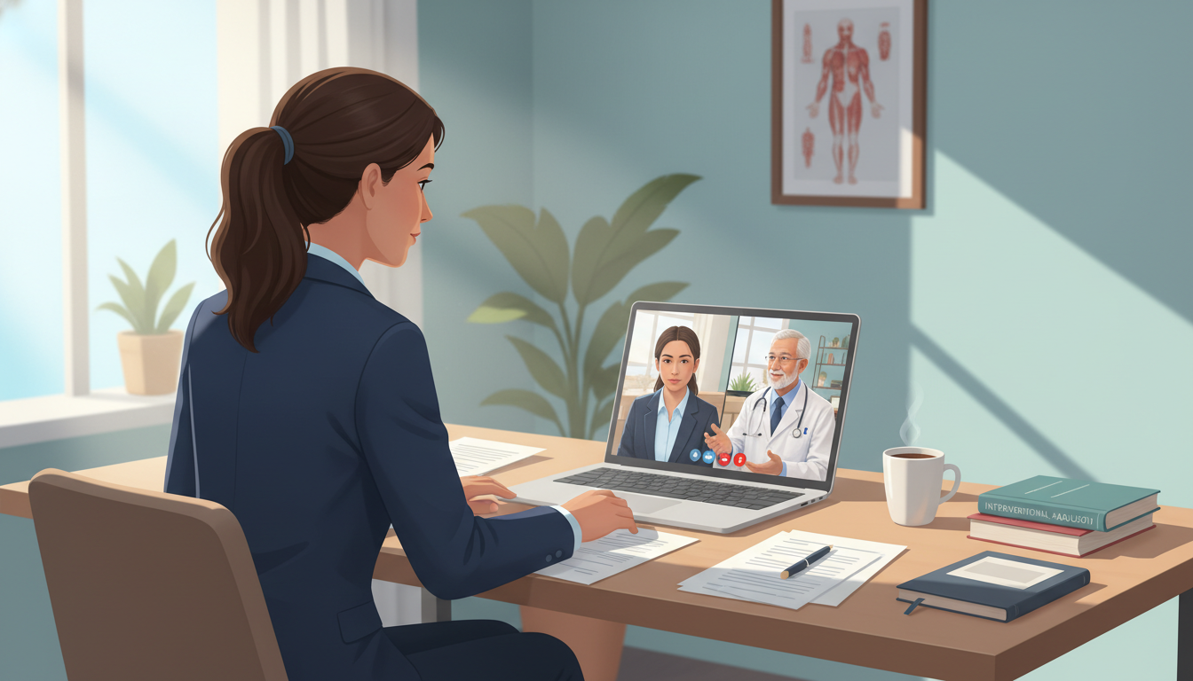 IMG practicing residency interview with mentor over video call IMG practicing residency interview with mentor over video call - IMG residency guide for Pre-Interview Preparation for Intern