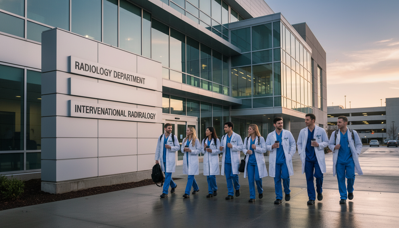 Hospital academic center with interventional radiology and residency training - IMG residency guide for SOAP Preparation for