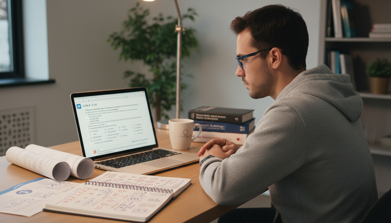 Medical student using question bank and notes for USMLE Step 2 CK preparation Medical student using question bank and notes for USMLE Step 2 CK preparation - IMG residency guide for USMLE Step 2 CK Prepa