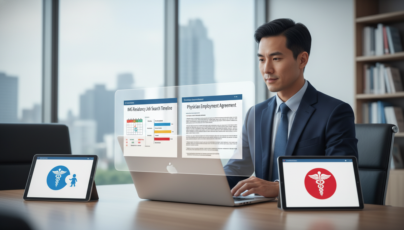 Essential IMG Residency Guide: Job Search Timing for Med-Peds Graduates