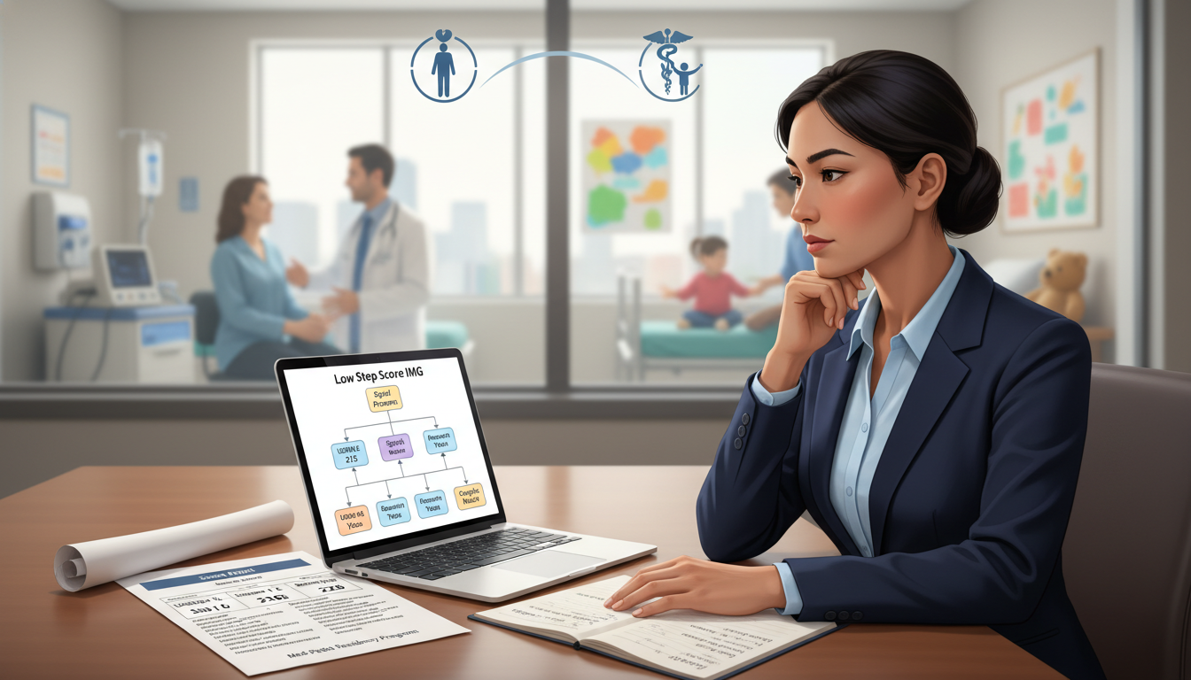 Low Step Score Strategies for IMGs in Medicine-Pediatrics Residency