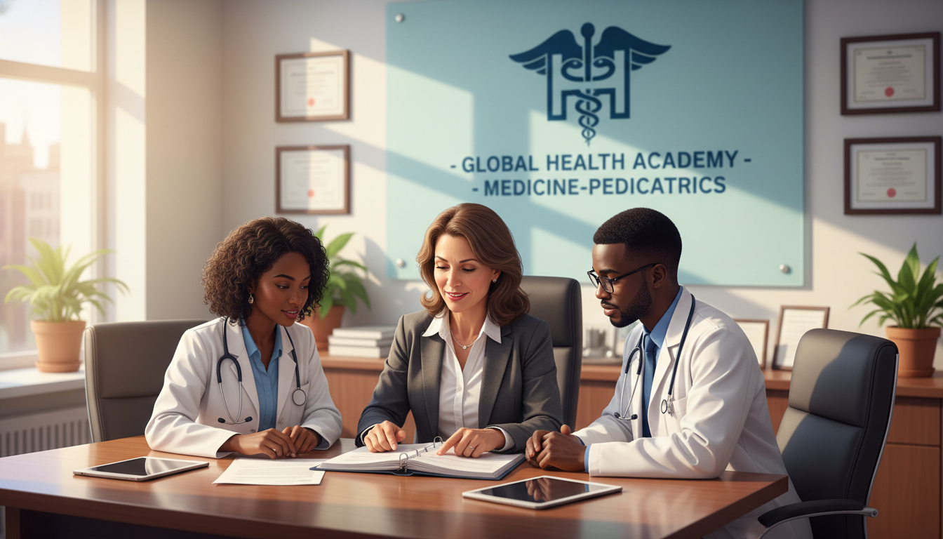 Med-Peds program director meeting with international medical graduate residents Med-Peds program director meeting with international medical graduate residents - IMG residency guide for Questions to Ask Pr