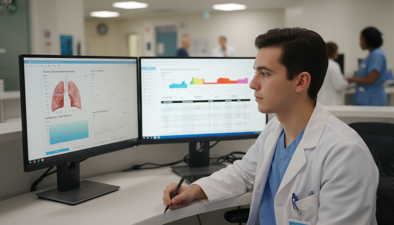 Med-Peds resident reviewing clinical cases across age groups Med-Peds resident reviewing clinical cases across age groups - IMG residency guide for USMLE Step 2 CK Preparation for Intern