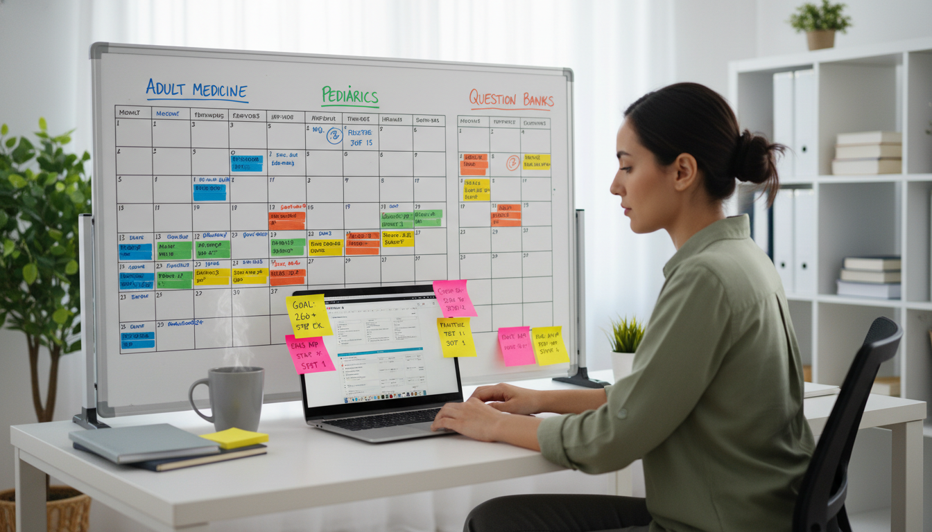 IMG creating a structured Step 2 CK study schedule IMG creating a structured Step 2 CK study schedule - IMG residency guide for USMLE Step 2 CK Preparation for International Me