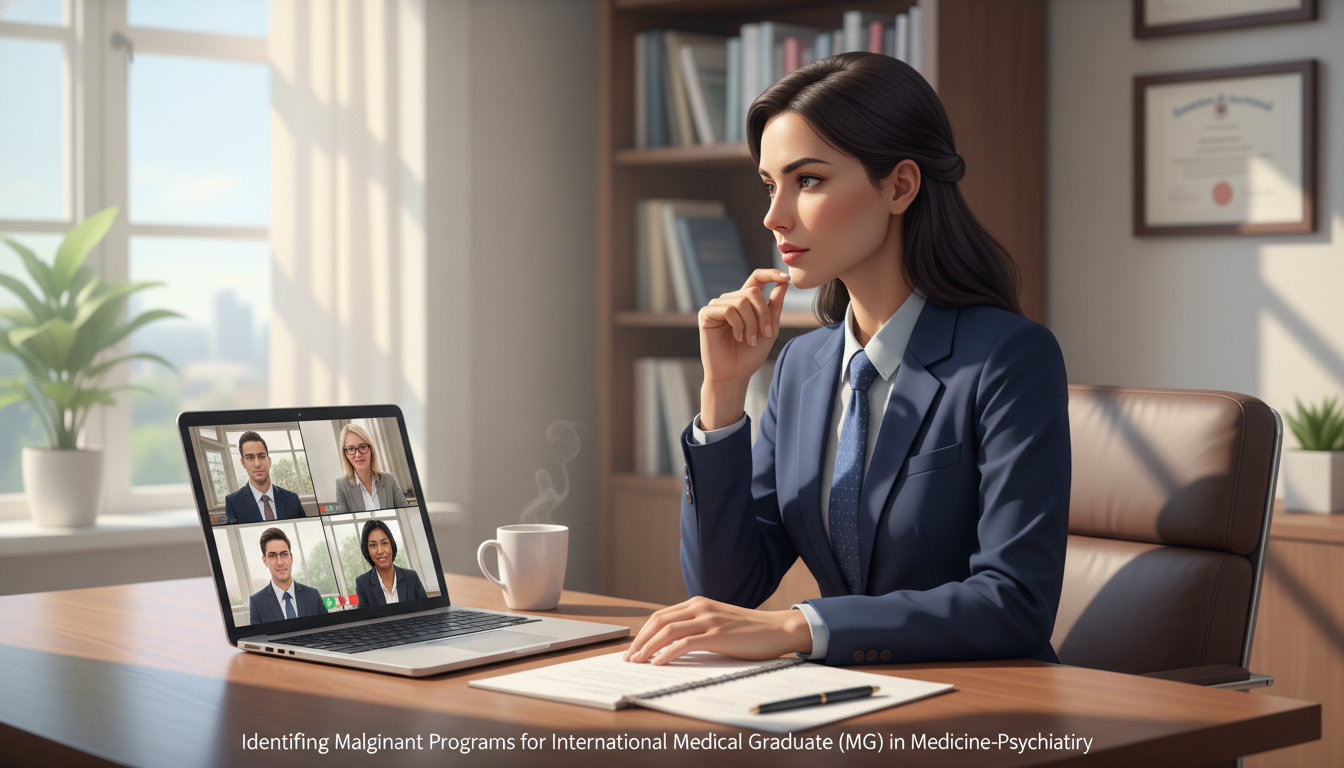 International medical graduate interviewing virtually for medicine psychiatry residency International medical graduate interviewing virtually for medicine psychiatry residency - IMG residency guide for Identifying
