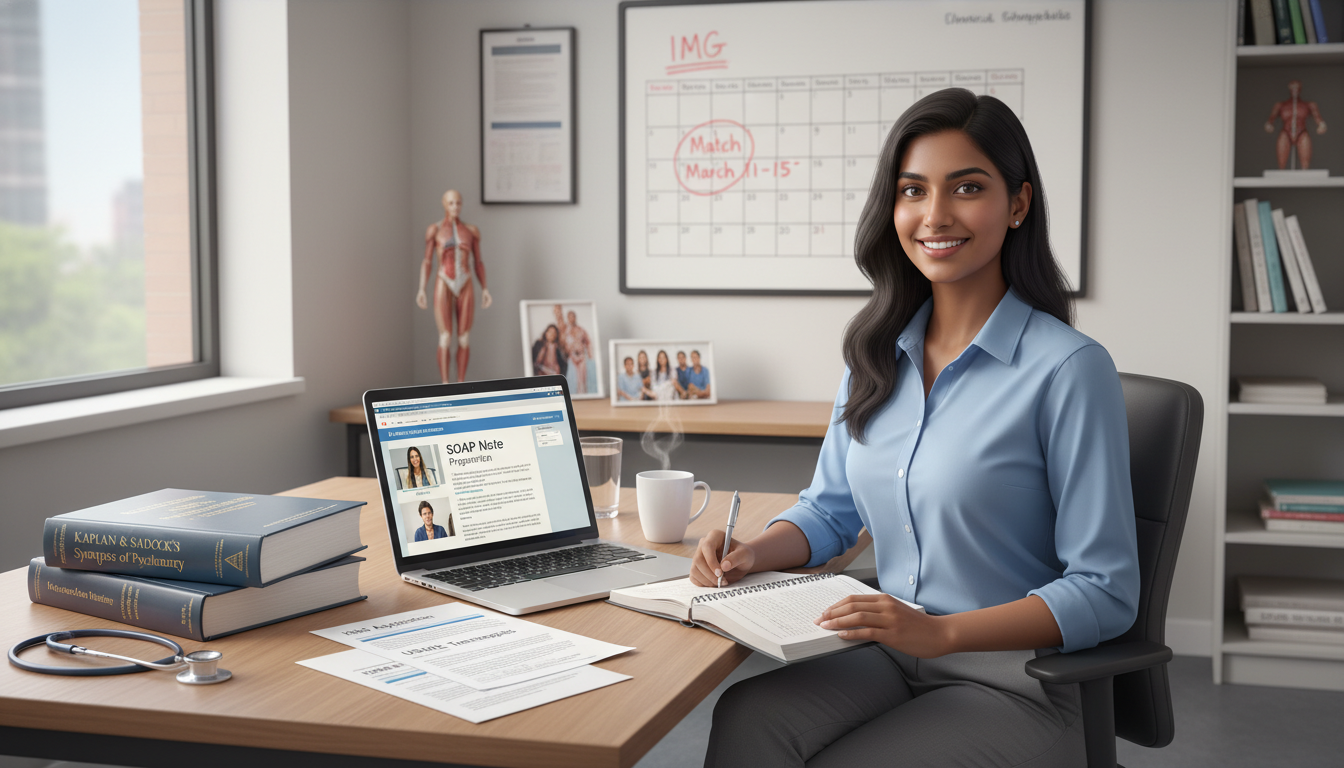 Ultimate IMG Residency Guide: SOAP Preparation for Med-Psych Success