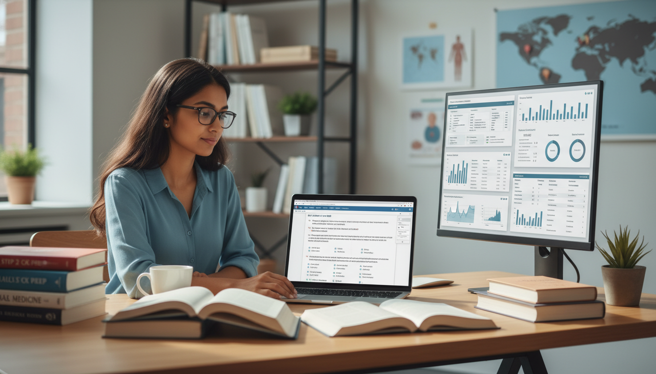 International medical graduate preparing for USMLE Step 2 CK with informatics focus - IMG residency guide for Step Score Stra