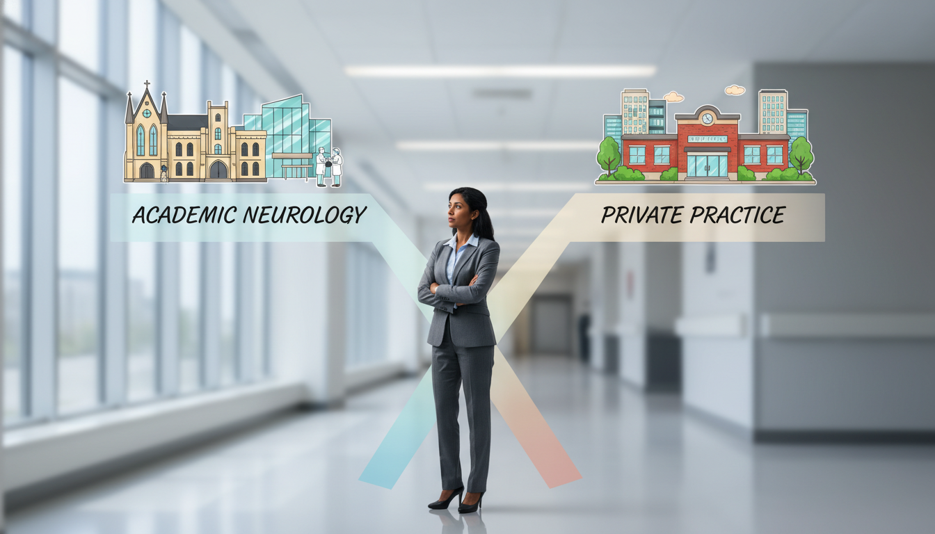 IMG Residency Guide: Choosing Between Academic Medicine and Private Practice in Neurology
