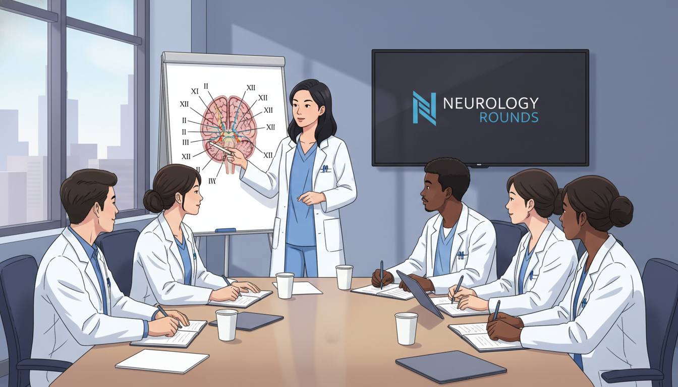 Neurology resident teaching medical students in a small group Neurology resident teaching medical students in a small group - IMG residency guide for CV Building for International Medical
