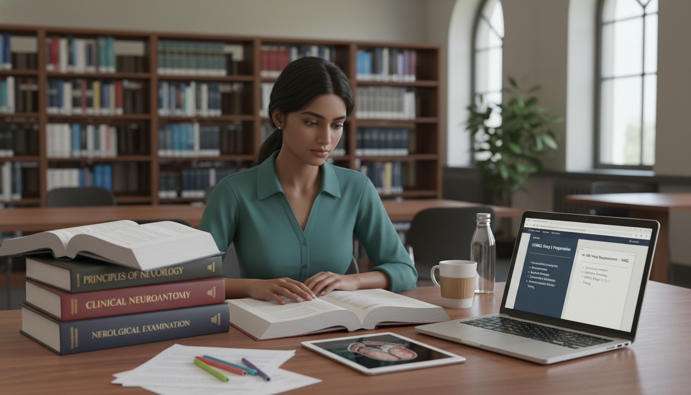 Neurology IMG preparing for USMLE Step 3 exam as part of H-1B residency requirements Neurology IMG preparing for USMLE Step 3 exam as part of H-1B residency requirements - IMG residency guide for H-1B Sponsorsh