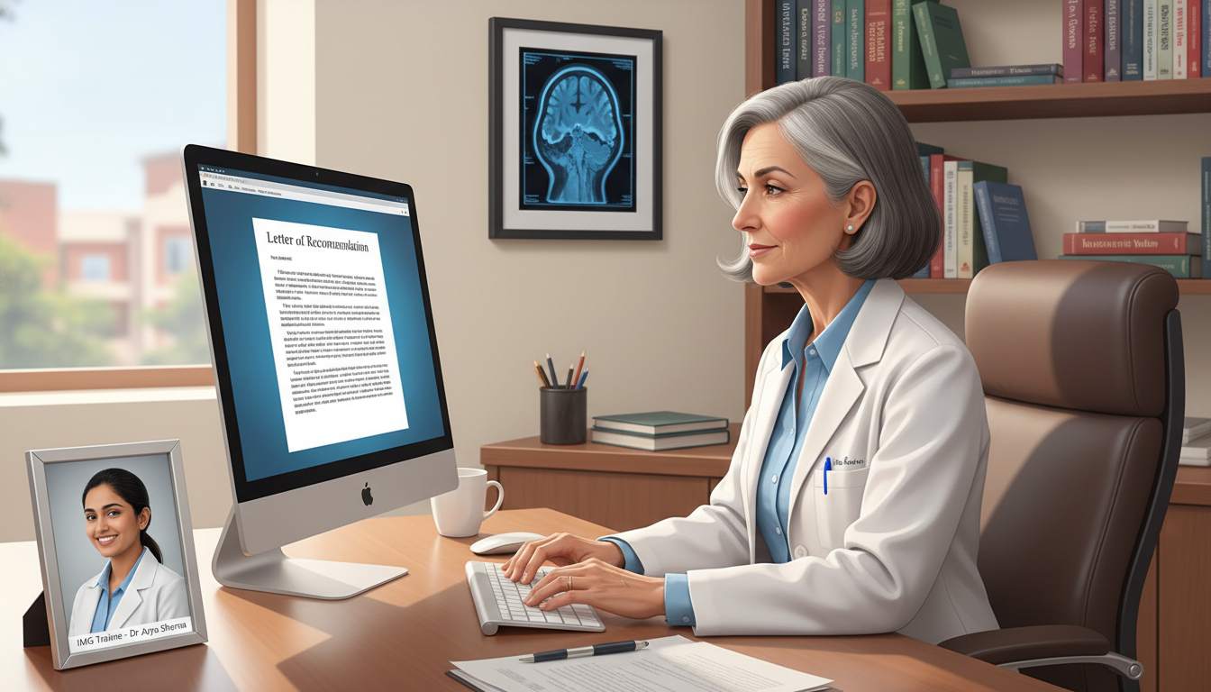 Neurology attending writing a letter of recommendation for an IMG Neurology attending writing a letter of recommendation for an IMG - IMG residency guide for Letters of Recommendation for Int