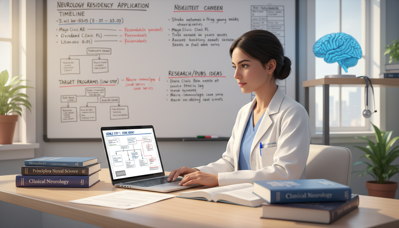 Low Step Score Strategies for IMGs: A Guide to Neurology Residency Success