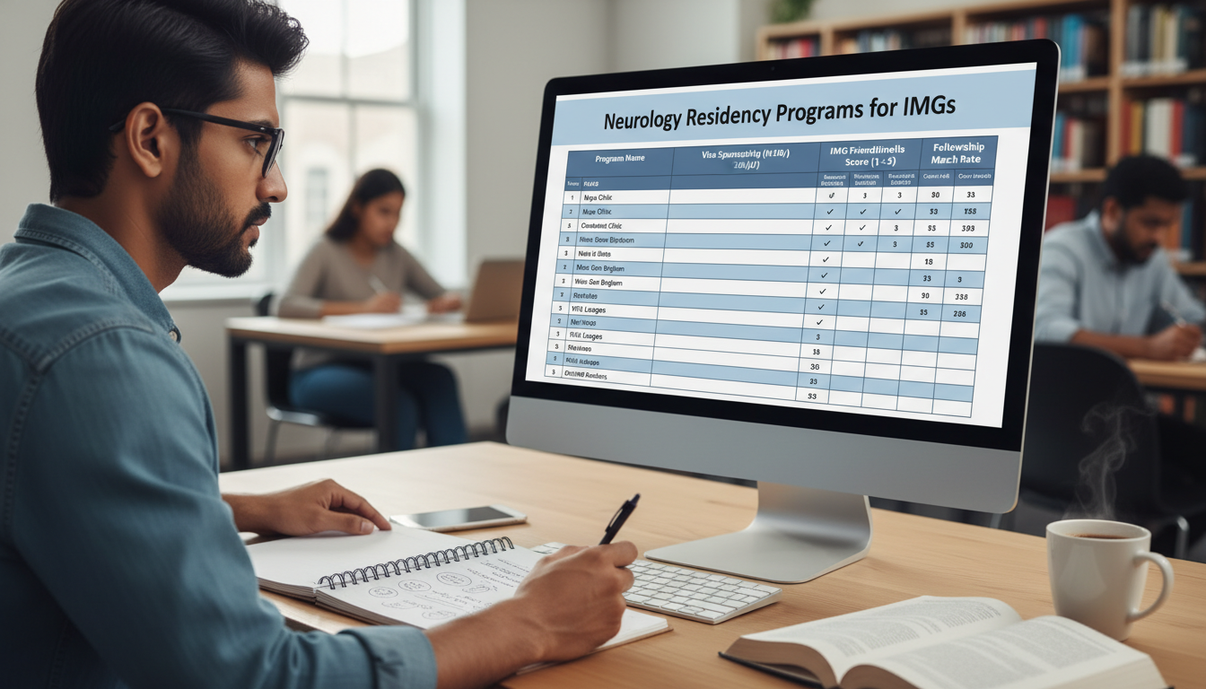 Spreadsheet for researching neurology residency programs Spreadsheet for researching neurology residency programs - IMG residency guide for How to Research Programs for International