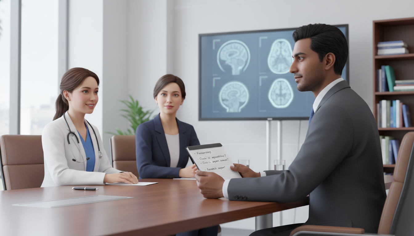 IMG neurology applicant asking questions during residency interview - IMG residency guide for Questions to Ask Programs for I