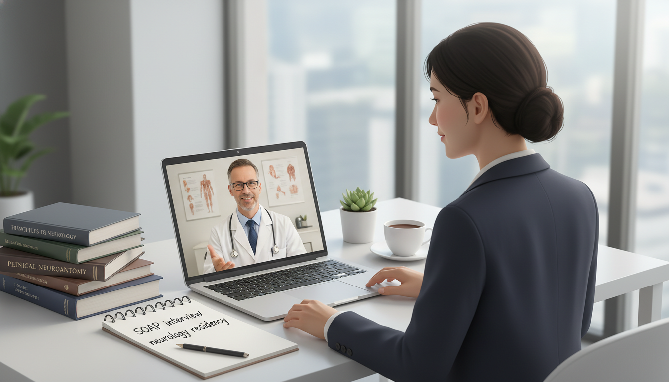 Neurology SOAP interview via video call - IMG residency guide for SOAP Preparation for International Medical Graduate (IMG) i