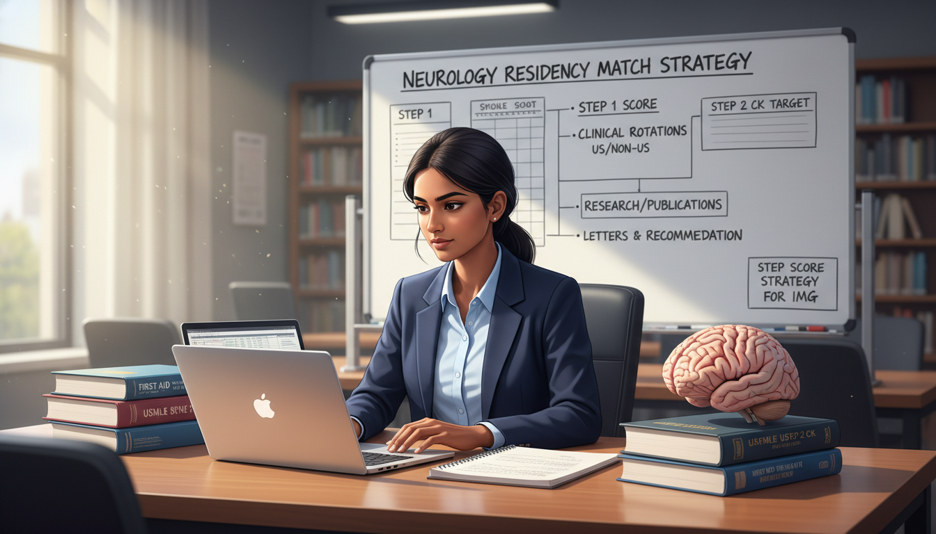 IMG Residency Guide: Mastering Step Score Strategy for Neurology Match