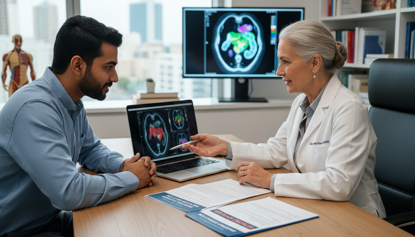 International medical graduate discussing residency red flags with mentor International medical graduate discussing residency red flags with mentor - IMG residency guide for Identifying Malignant Pro