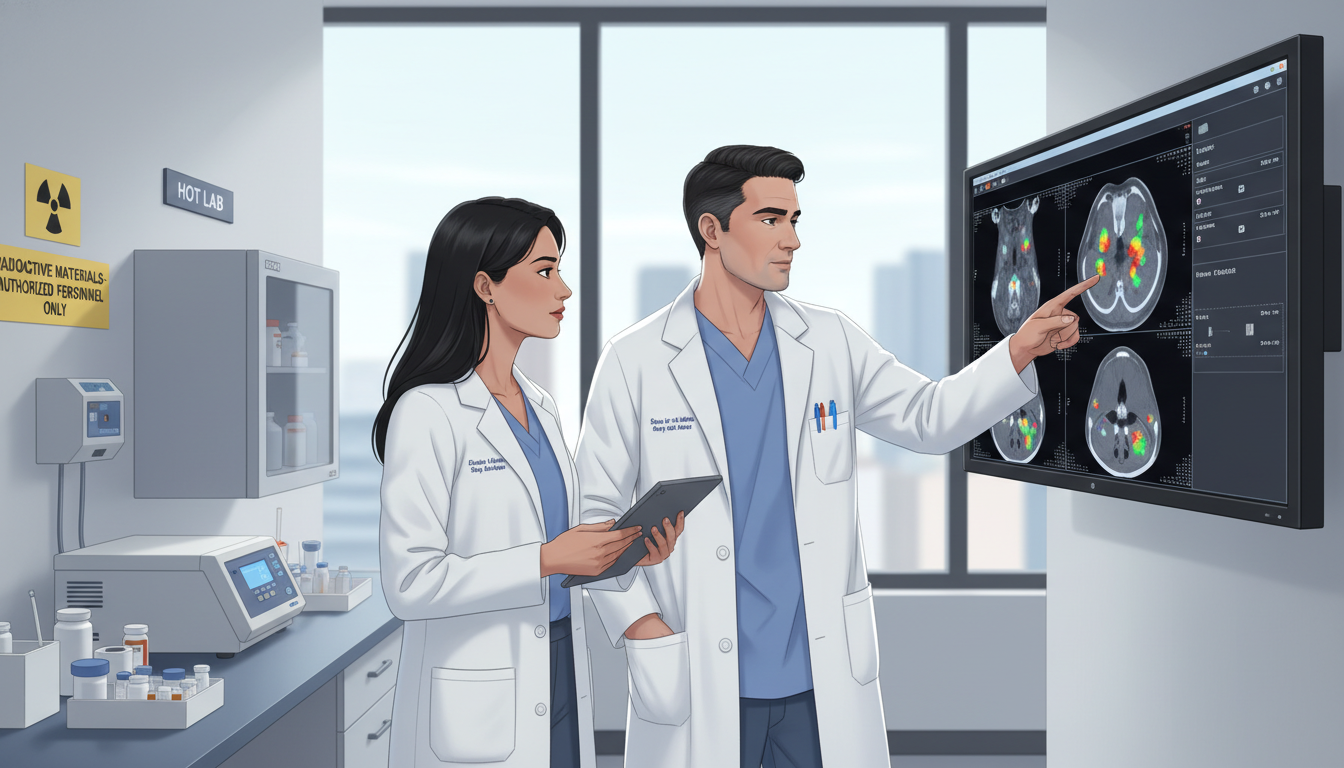 IMG discussing nuclear medicine case with mentor IMG discussing nuclear medicine case with mentor - IMG residency guide for Addressing Red Flags for International Medical Gra