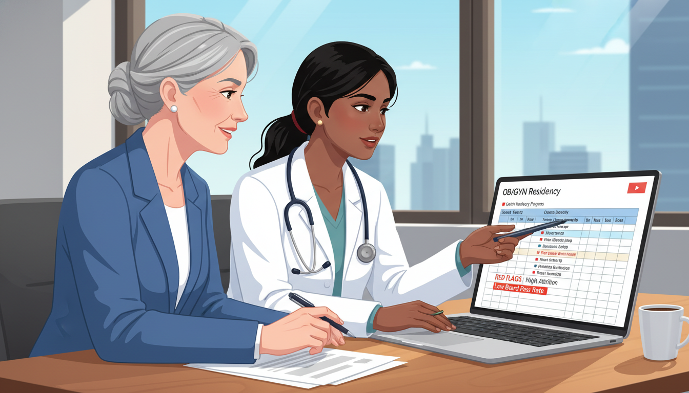 International medical graduate discussing residency concerns with mentor International medical graduate discussing residency concerns with mentor - IMG residency guide for Identifying Malignant Prog